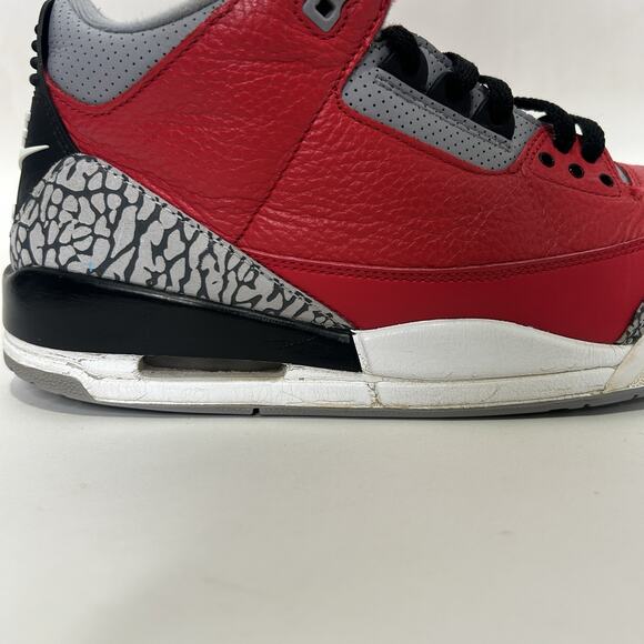 Nike Air Jordan 3 Retro SE “Unite/Red Black” CK5692-600 Men’s 10 Worn - Picture 6 of 9